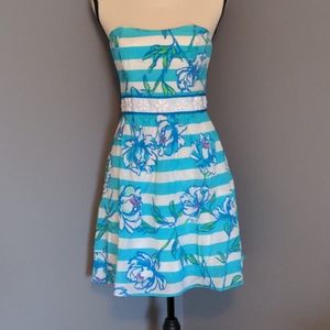 NWT Lilly Pulitzer sz 2 Floral Dress